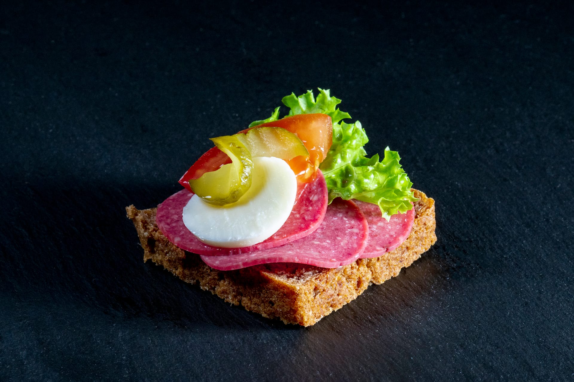 Salami von Rind Vollkorn – Mein Brötchen